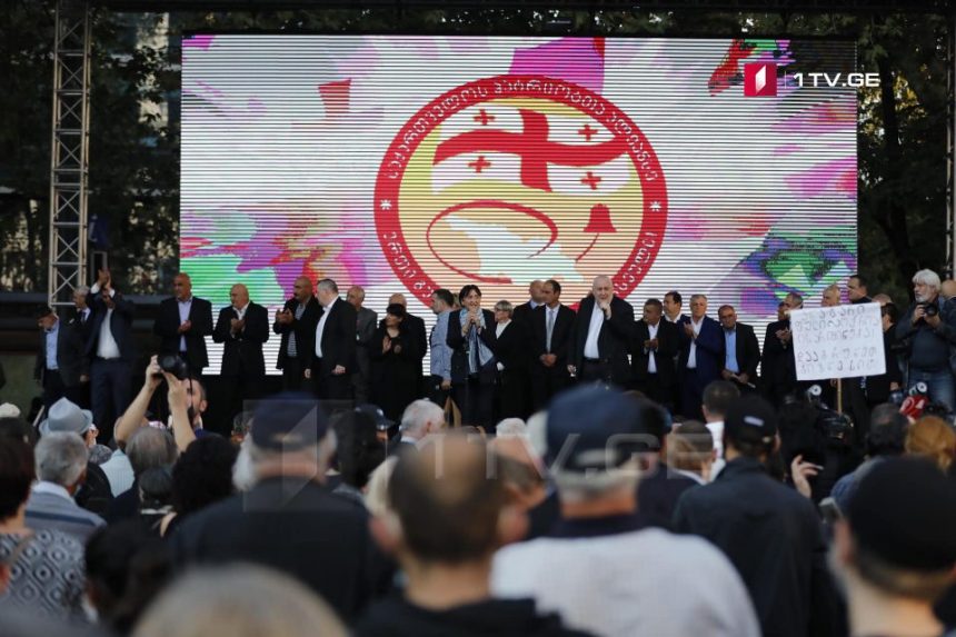 ირმა ინაშვილი - ჩვენ ვართ პოლიტიკური ძალა, რომელსაც ხალხის ყველაზე დიდი მხარდაჭერა აქვს