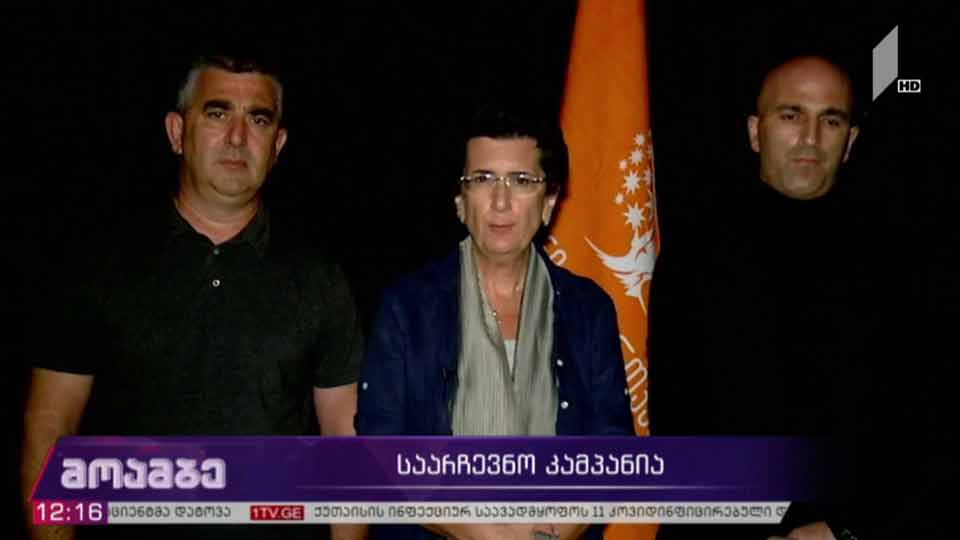„ერთიანი საქართველოს“ ლიდერის შეხვედრა ამომრჩეველთან