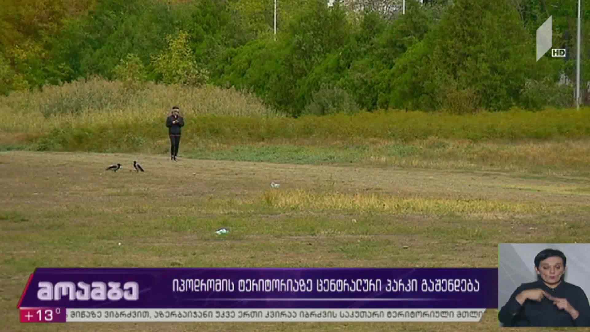 იპოდრომის ტერიტორიაზე ცენტრალური პარკი გაშენდება 
