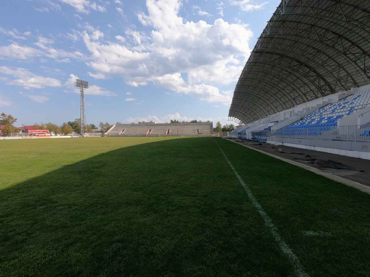 ფოთის სტადიონზე მშენებლობის მეორე ეტაპი მიმდინარეობს