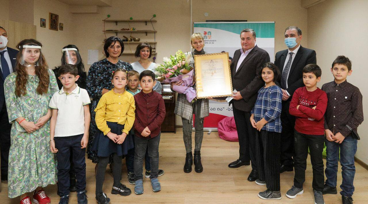საქველმოქმედო ფონდ „აი იას“ ეგიდით, საქართველოს მონაკოს პრინცესა სტუმრობს
