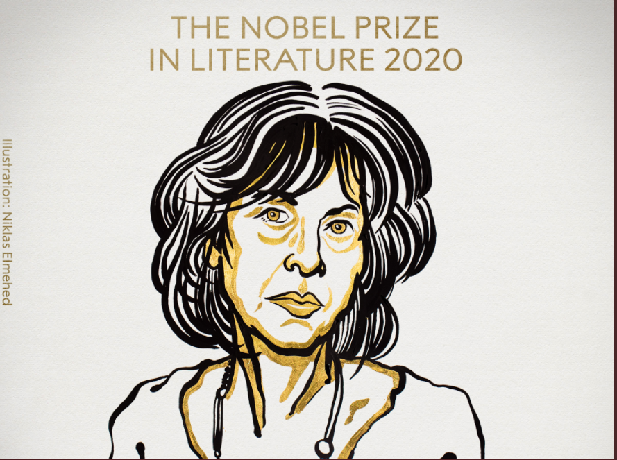 ლიტერატურის დარგში 2020 წლის ნობელის პრემიის ლაურეატი ამერიკელი პოეტი ლუიზა გლუკი გახდა