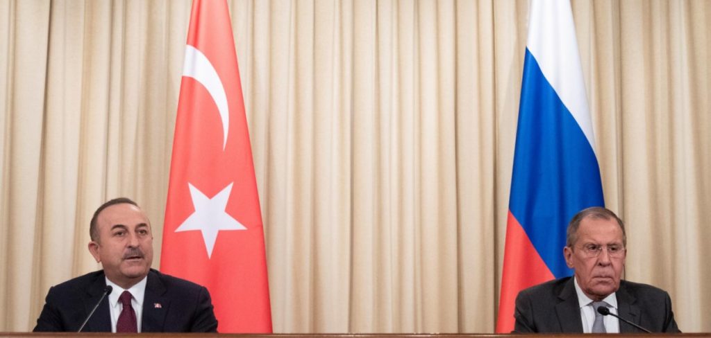 რუსეთისა და თურქეთის საგარეო საქმეთა მინისტრებს შორის სატელეფონო საუბარი შედგა