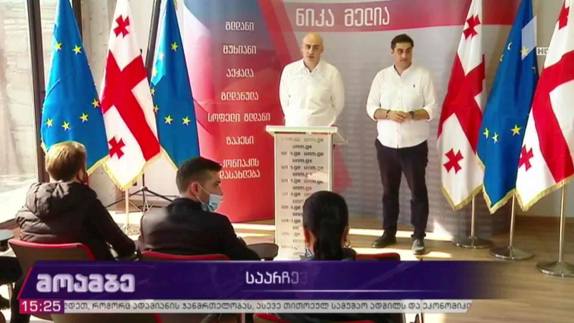 „ნაციონალური მოძრაობის“ საარჩევნო კამპანია