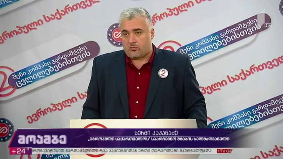 „ევროპული საქართველოს“ საარჩევნო კამპანია