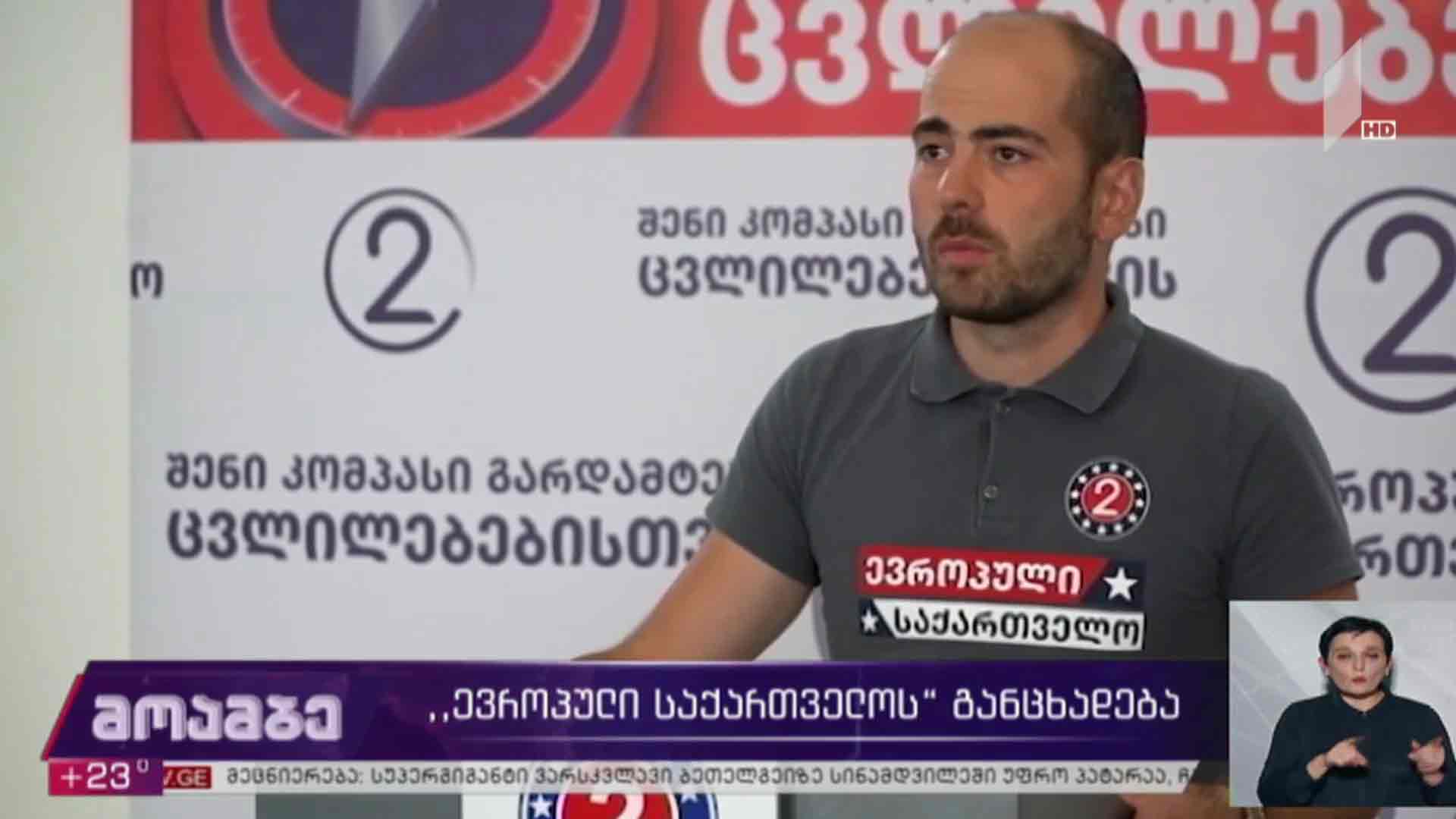 „ევროპული საქართველოს“ განცხადება