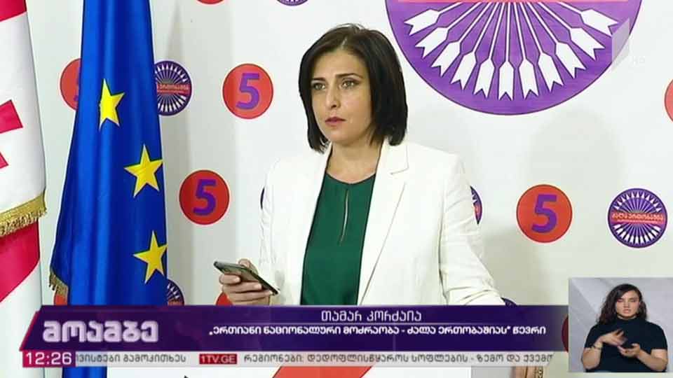 „ძალა ერთობაშია“ ბოლნისის ინციდენტს ეხმაურება