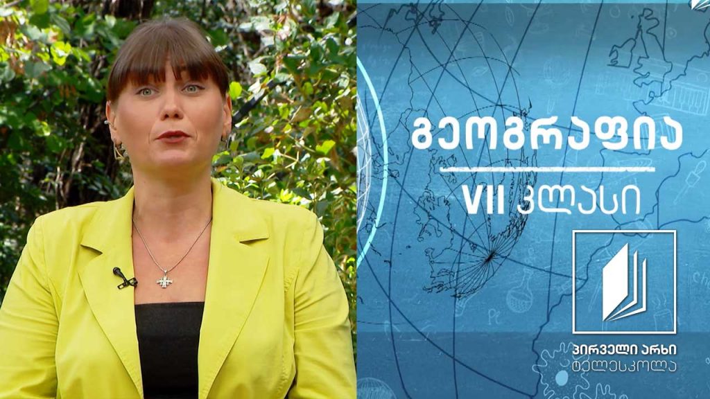 გეოგრაფია, VII კლასი – დედამიწის ბრუნვა და სასაათო სარტყელი #ტელესკოლა