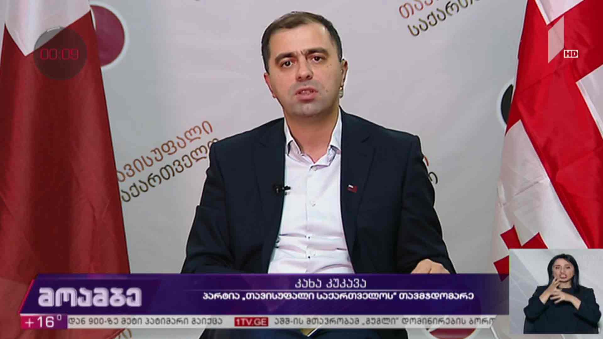 არჩევნები 2020 - „თავისუფალი საქართველოს“ თავმჯდომარე კახა კუკავა