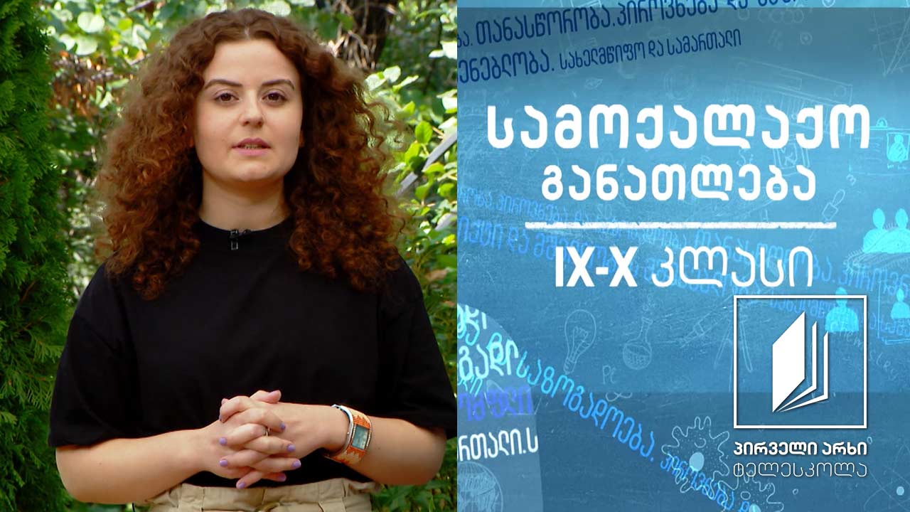 სამოქალაქო განათლება - IX-X კლასები - გამჭირვალობა და საჯაროობა #ტელესკოლა