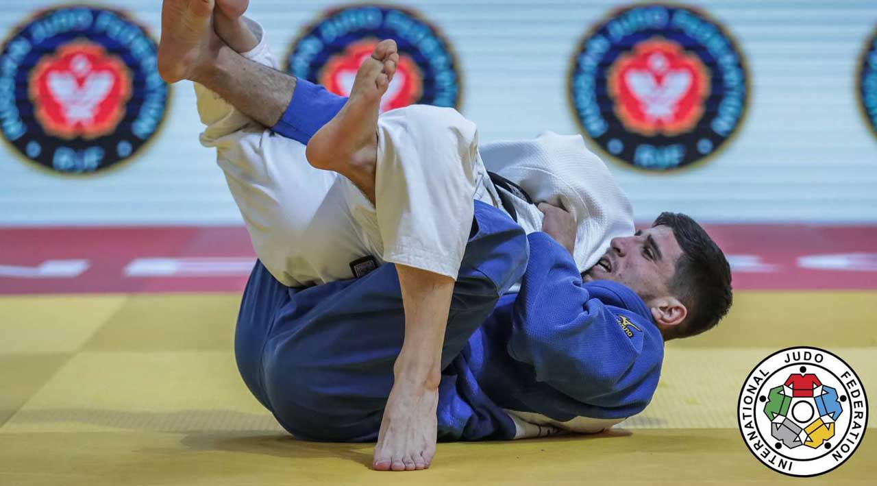 ბუდაპეშტის გრანდ სლემზე პირველი ბაგრატ ნინიაშვილი გამოვიდა (ვიდეო)