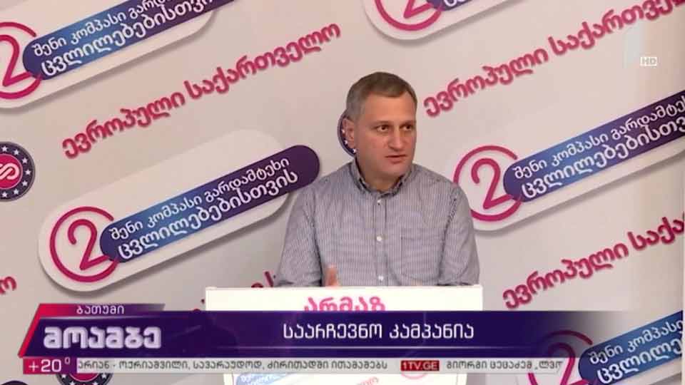 „ევროპული საქართველოს“ საარჩევნო კამპანია