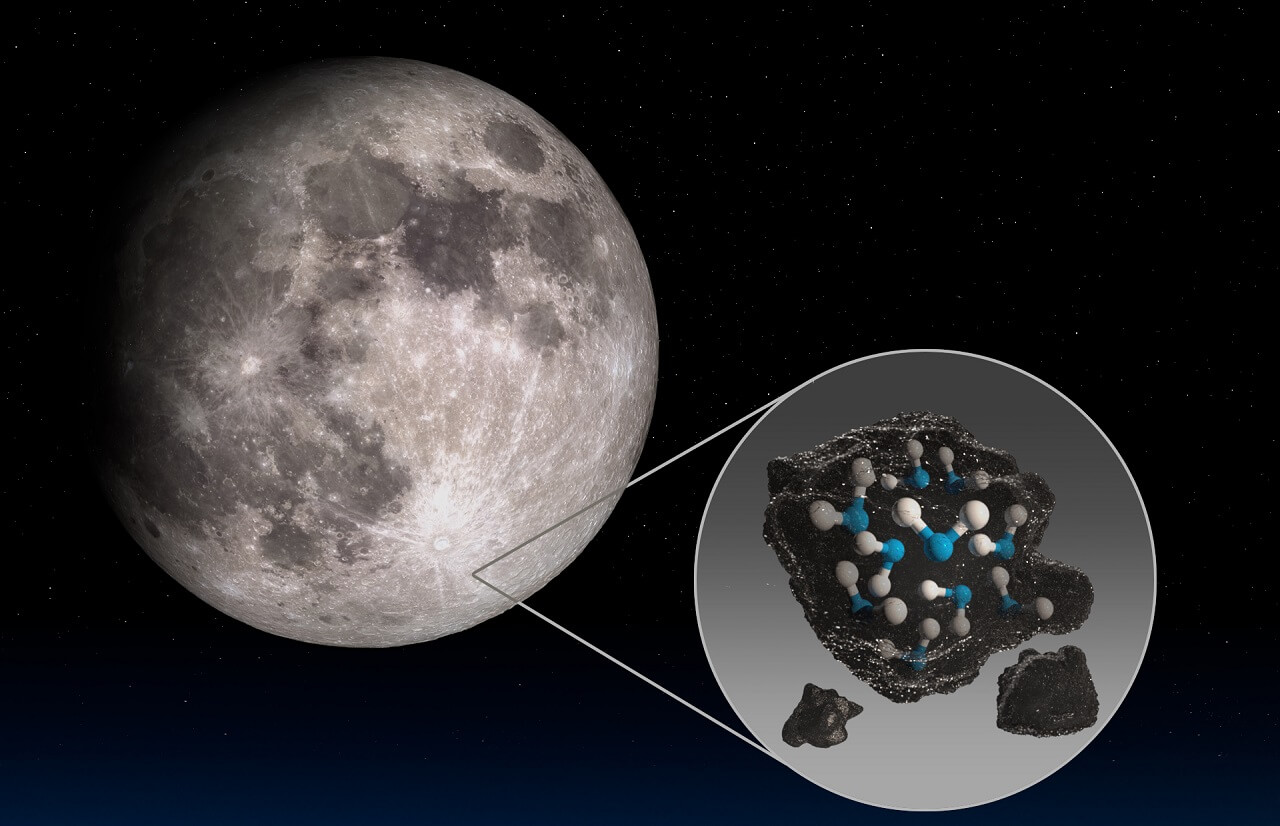 NASA-მ მთვარეზე წყლის არსებობა საბოლოოდ დაადასტურა — #1tvმეცნიერება