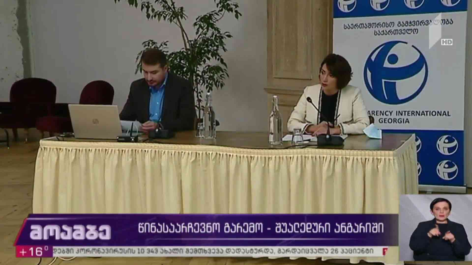 წინასაარჩევნო გარემო - შუალედური ანგარიში 