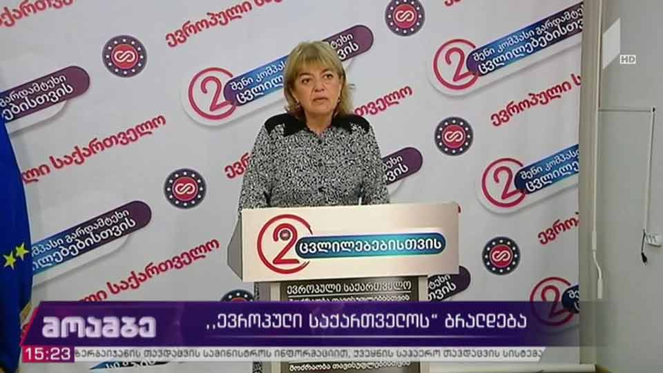 „ევროპული საქართველოს“ ბრალდება
