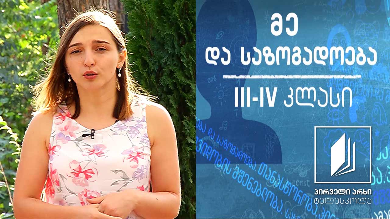 მე და საზოგადოება, III-IV კლასი - ტექნიკის უსაფრთხოდ გამოყენება - ინტერნეტ უსაფრთხოება #ტელესკოლა