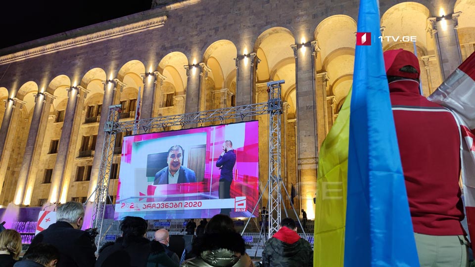 Ես Միխեիլ Սաակաշվիլին եմ, մինչև վերջ գնացողը, պաշտոն չեմ ուզում, ով իմ ժողովրդի վրա ձեռք կբարձրացնի, պատրաստ ենք դիմակայել մինչև վերջ. Միխեիլ Սաակաշվիլի