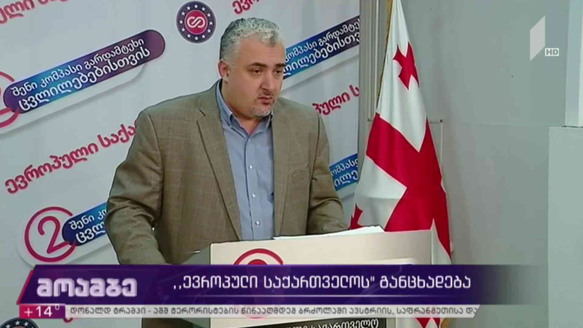 „ევროპული საქართველოს“ განცხადება