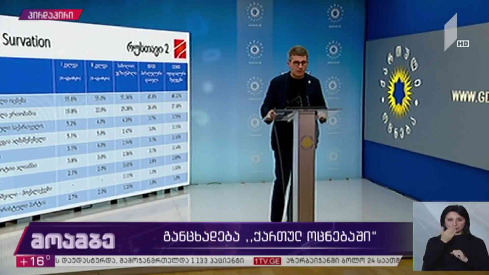 განცხადება „ქართულ ოცნებაში“
