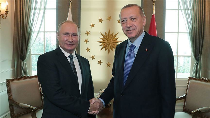 რეჯეფ თაიფ ერდოღანსა და ვლადიმერ პუტინს შორის სატელეფონო საუბარი შედგა