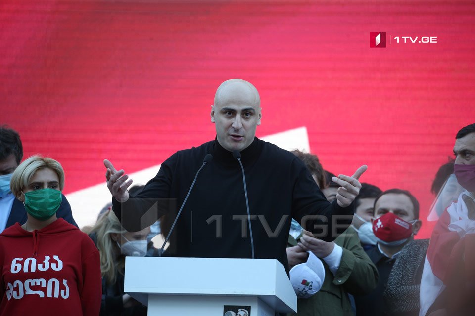 Մինչև ժամը 8-ը Իվանիշվիլին թող պաշտոնից հեռացնի Թամար Ժվանիային և պատրաստ ենք հանդիպել նոր ընտրությունների անցկացման համար. Նիկա Մելիա