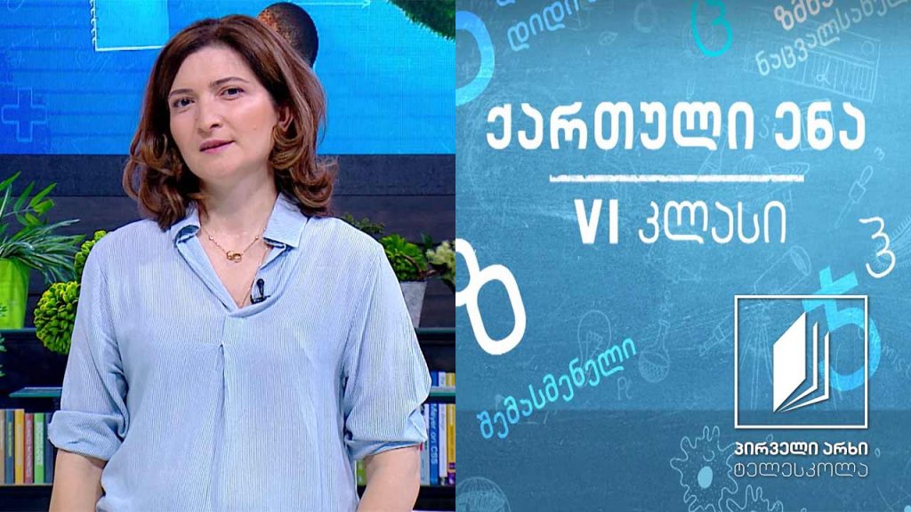ქართული, VI კლასი – მოხერხებული არაბი #ტელესკოლა
