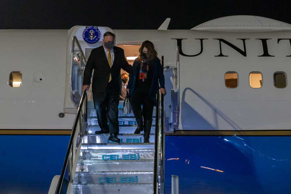 Mayk Pompeo Türkiyəyə səfər etdi