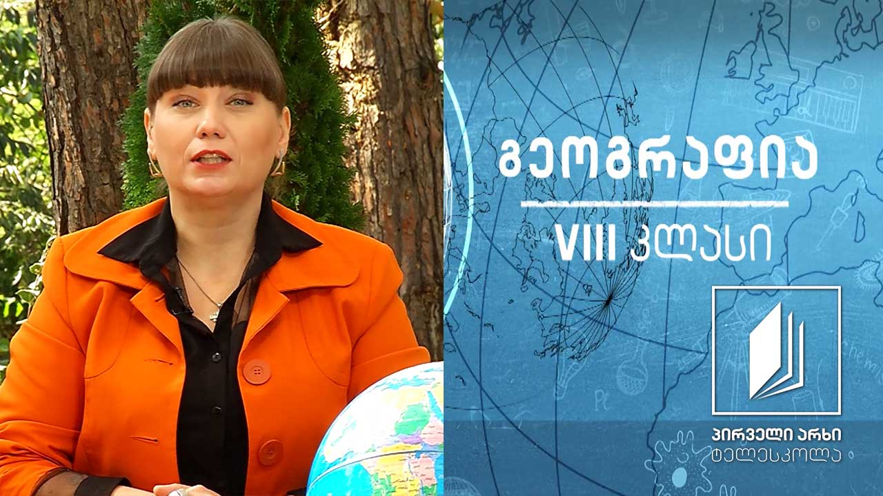 გეოგრაფია VIII კლასი - ჩრდილოეთი ამერიკა #ტელესკოლა