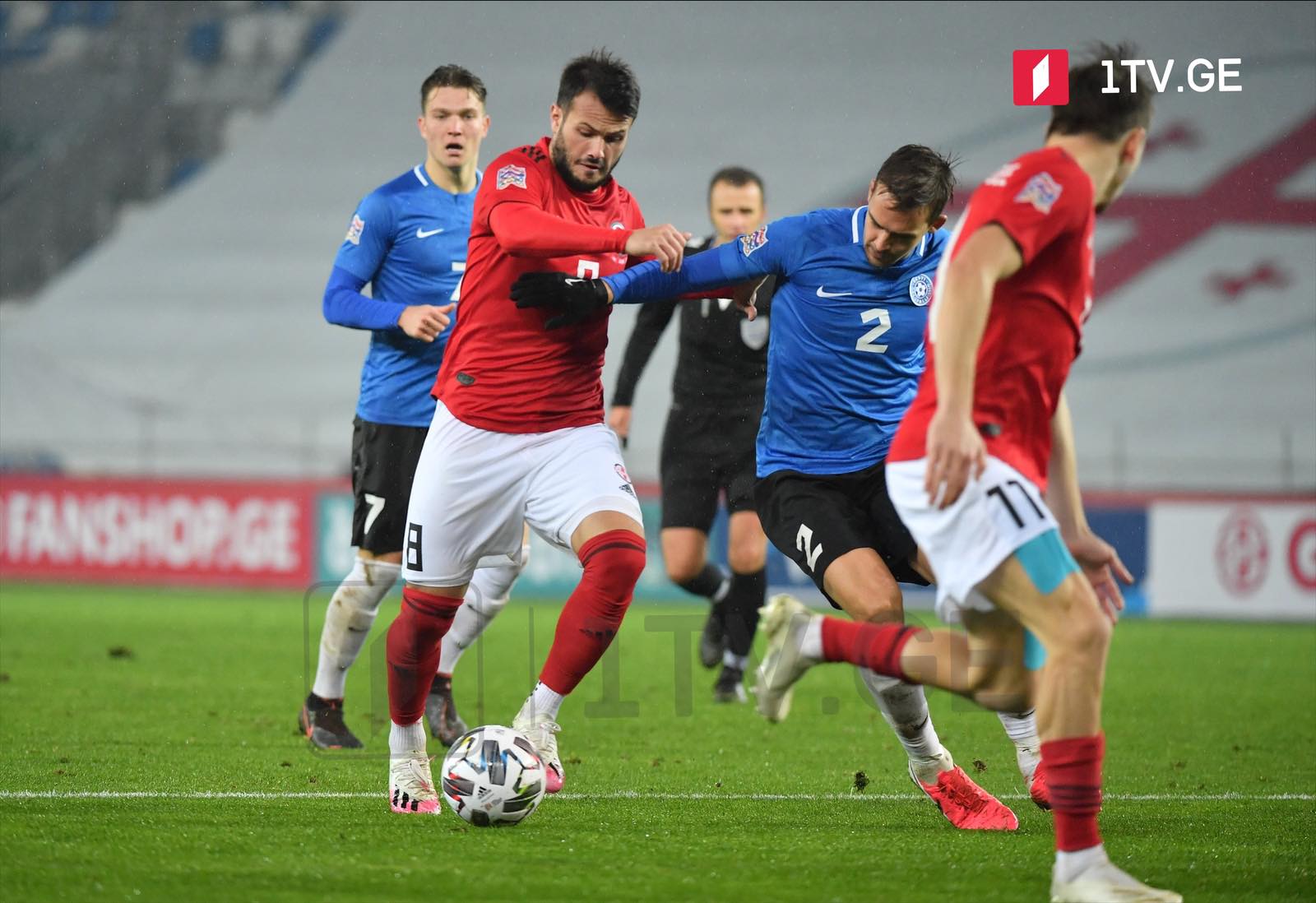 ერთა ლიგა - საქართველოს ნაკრებმა ვეღარც ესტონეთს მოუგო