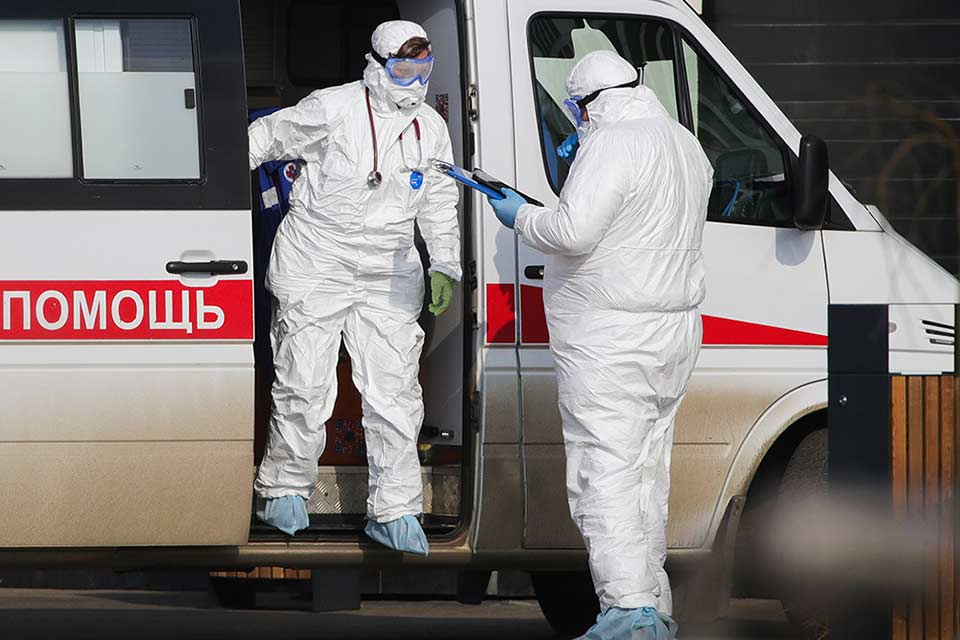 Russia reports record 24,822 new coronavirus infections