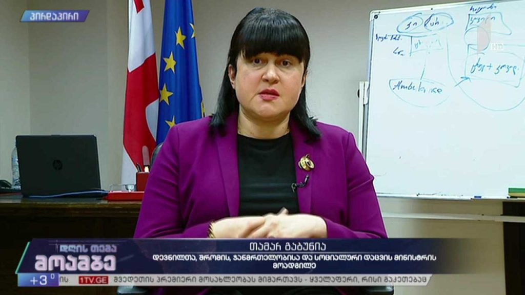 „მოამბე – დღის თემის“ შეკითხვებს თამარ გაბუნიამ უპასუხა