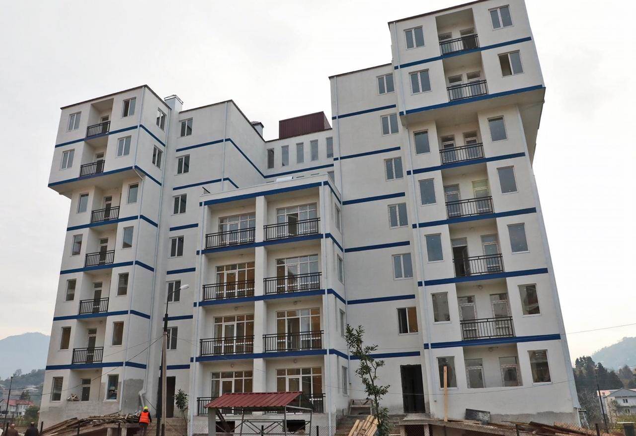 ხელვაჩაურში სოციალური სახლის მშენებლობა სრულდება
