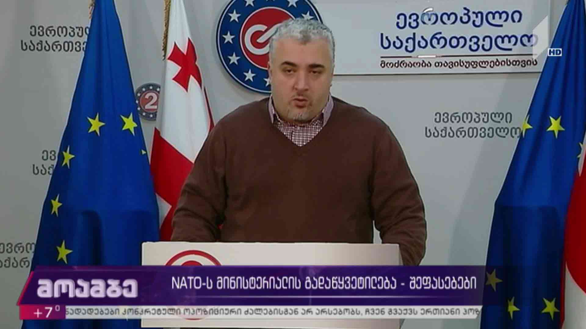ნატოს მინისტერიალის გადაწყვეტილება - შეფასებები