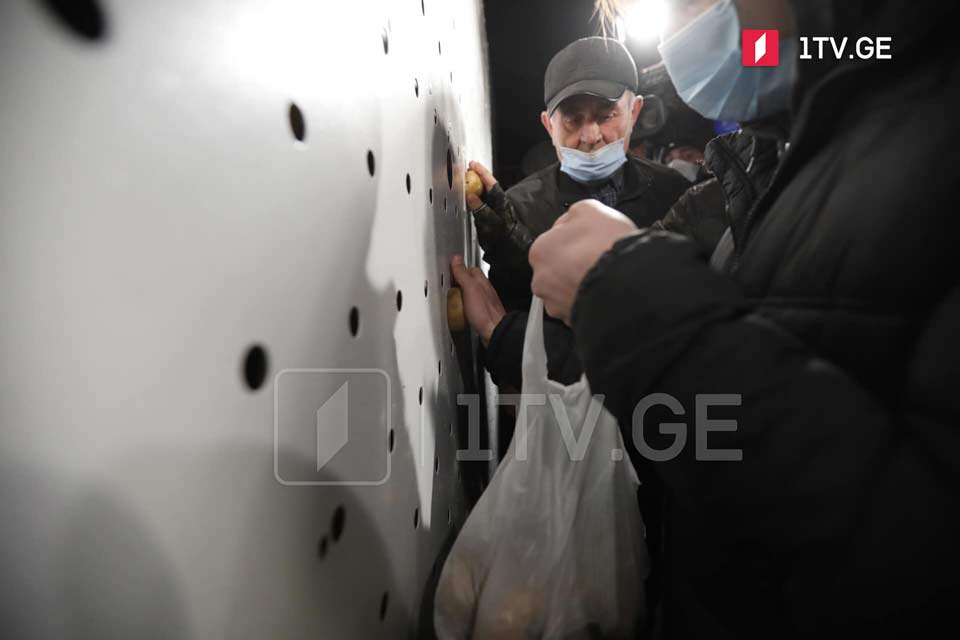 ЦÆК-мæ акцийы хайадисджытæ къартоф бахастой