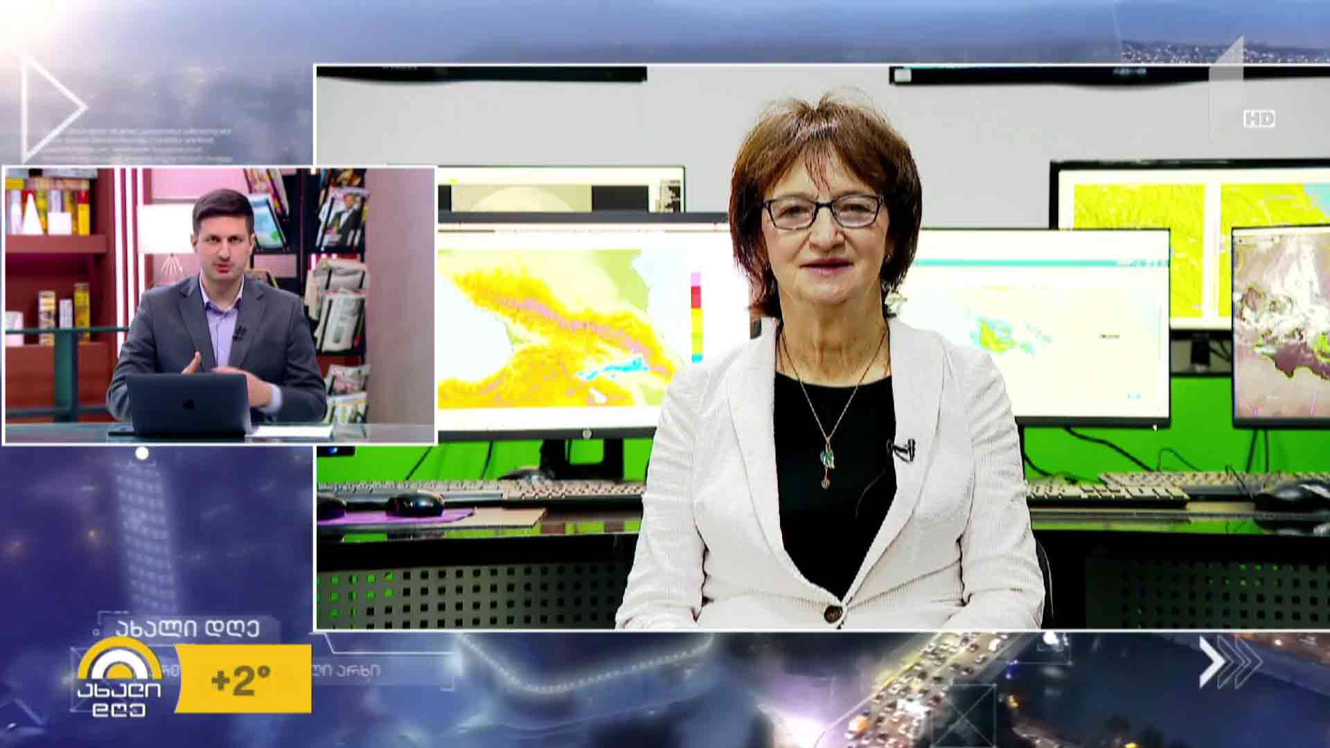 ამინდი ახალ წელს