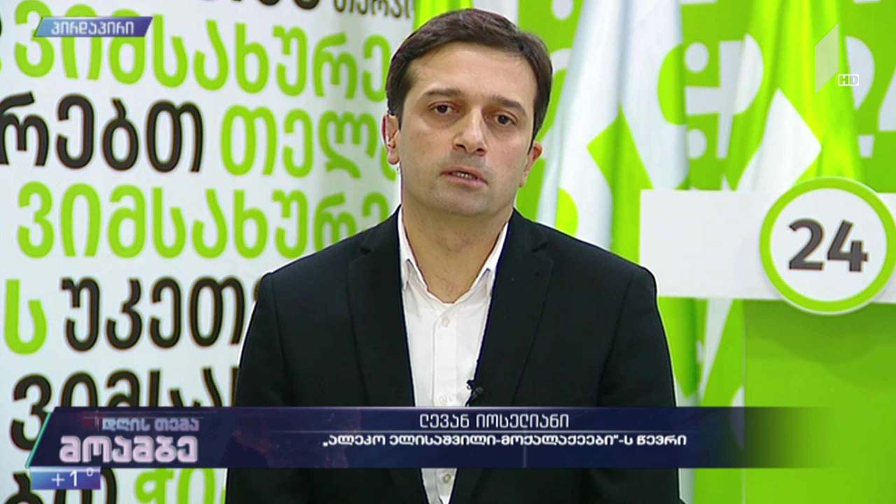 „დღის თემის“ შეკითხვებს ლევან იოსელიანმა უპასუხა
