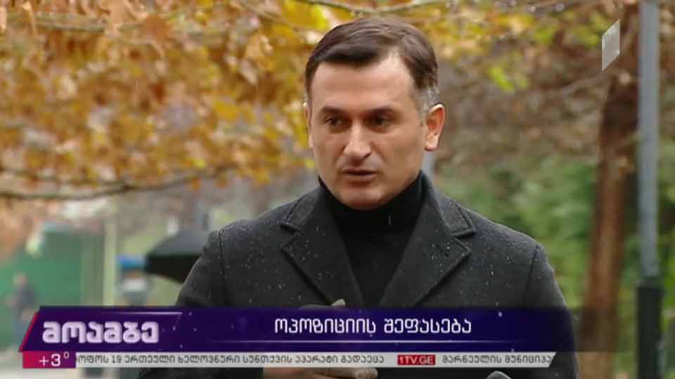 პარტიების დაფინანსების წესი - ოპოზიციის შეფასება