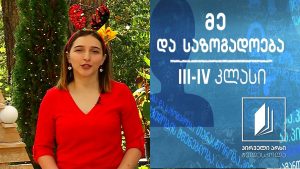 მე და საზოგადოება, III-IV კლასი – საახალწლო #ტელესკოლა