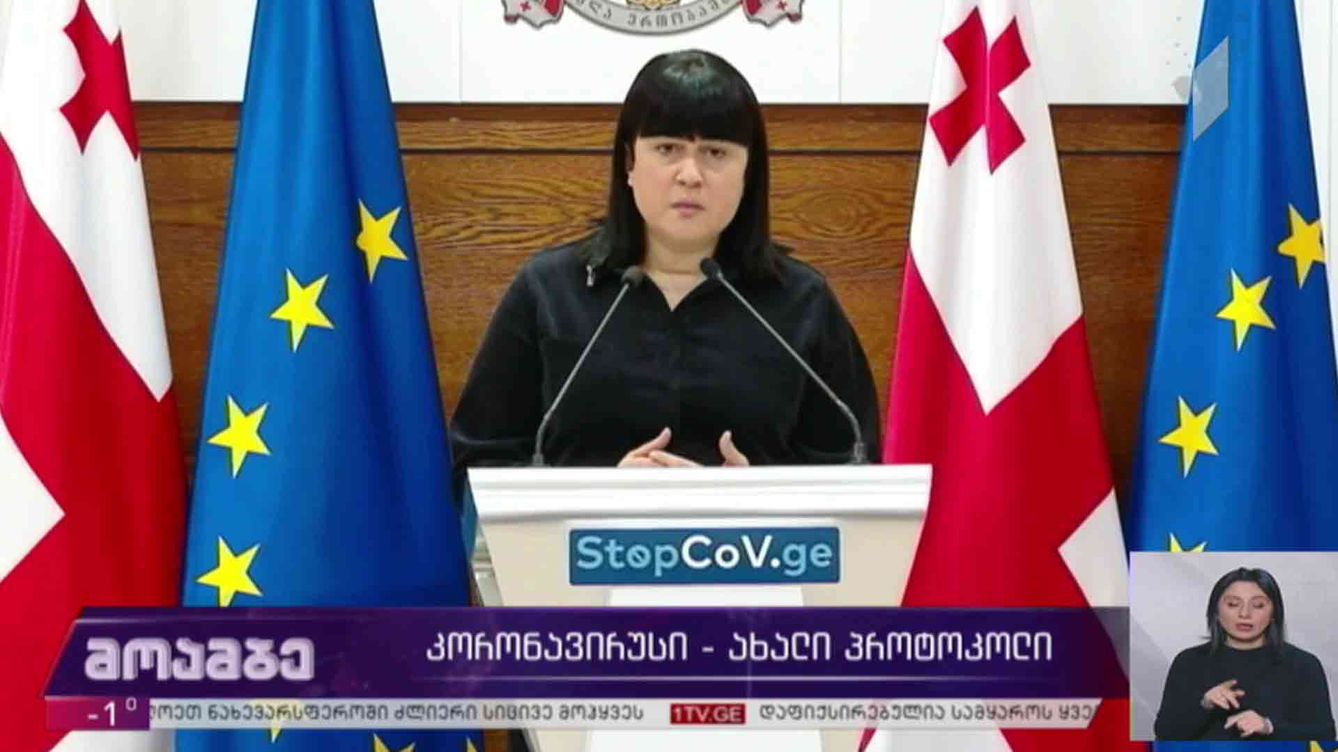 კორონავირუსი - ახალი პროტოკოლი