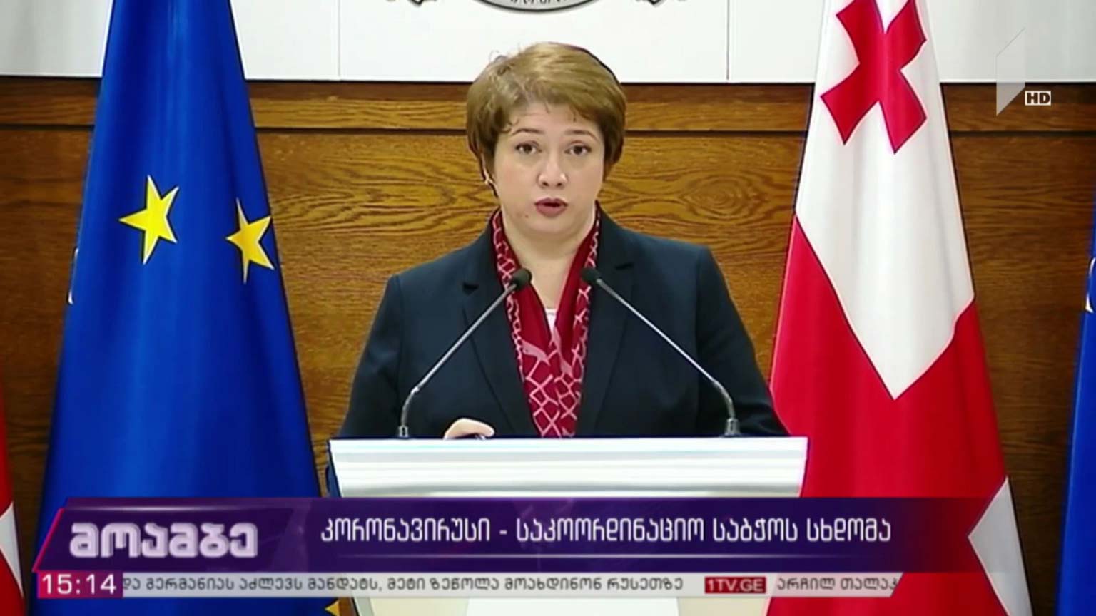 კორონავირუსი - საკოორდინაციო საბჭოს სხდომა