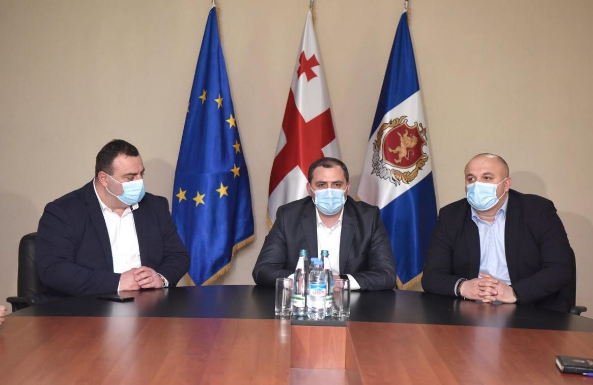 ვლადიმერ ბორცვაძემ გურიისა და სამცხე-ჯავახეთის პოლიციის დეპარტამენტების ახალი დირექტორები წარადგინა