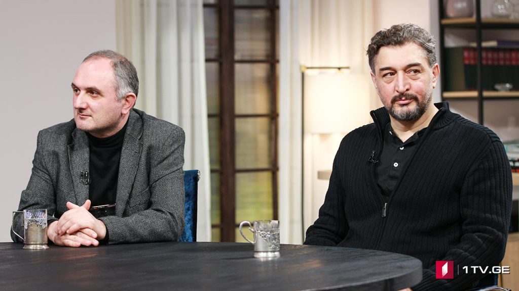 მიხეილ თუმანიშვილი 100 – სტუმარები: ზურაბ გეწაძე, თუმანიშვილის სახ. კინომსახიობთა თეატრის დირექტორი, გიორგი სიხარულიძე, რეჟისორი, თუმანიშვილის სახ. კინომსახიობთა თეატრის სამხატვრო ხელმძღვანელი
