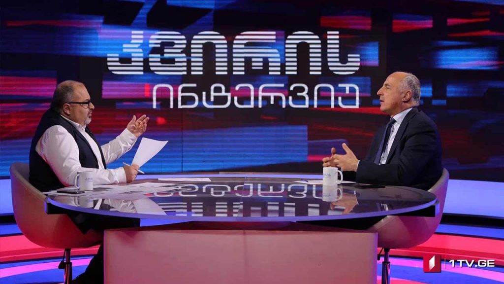 „ლელოს“ ერთ-ერთი ლიდერი ბადრი ჯაფარიძე „კვირის ინტერვიუში“ #LIVE
