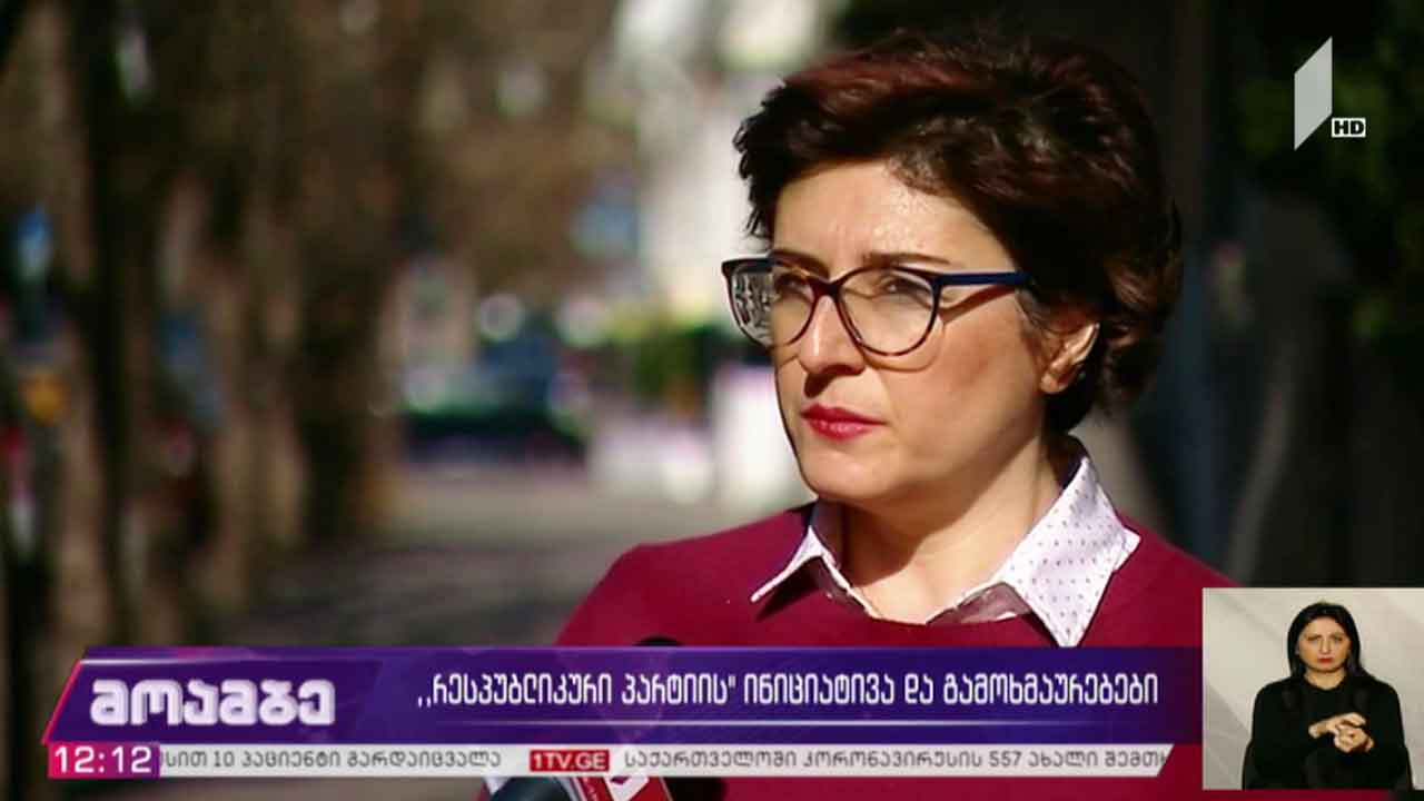 „რესპუბლიკური პარტიის“ ინიციატივა - გამოხმაურებები