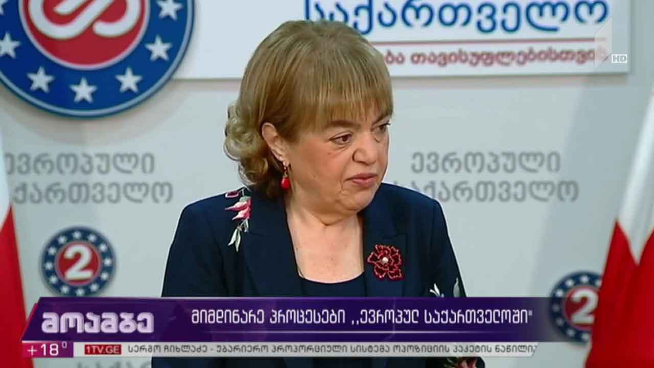 მიმდინარე პროცესები „ევროპულ საქართველოში“