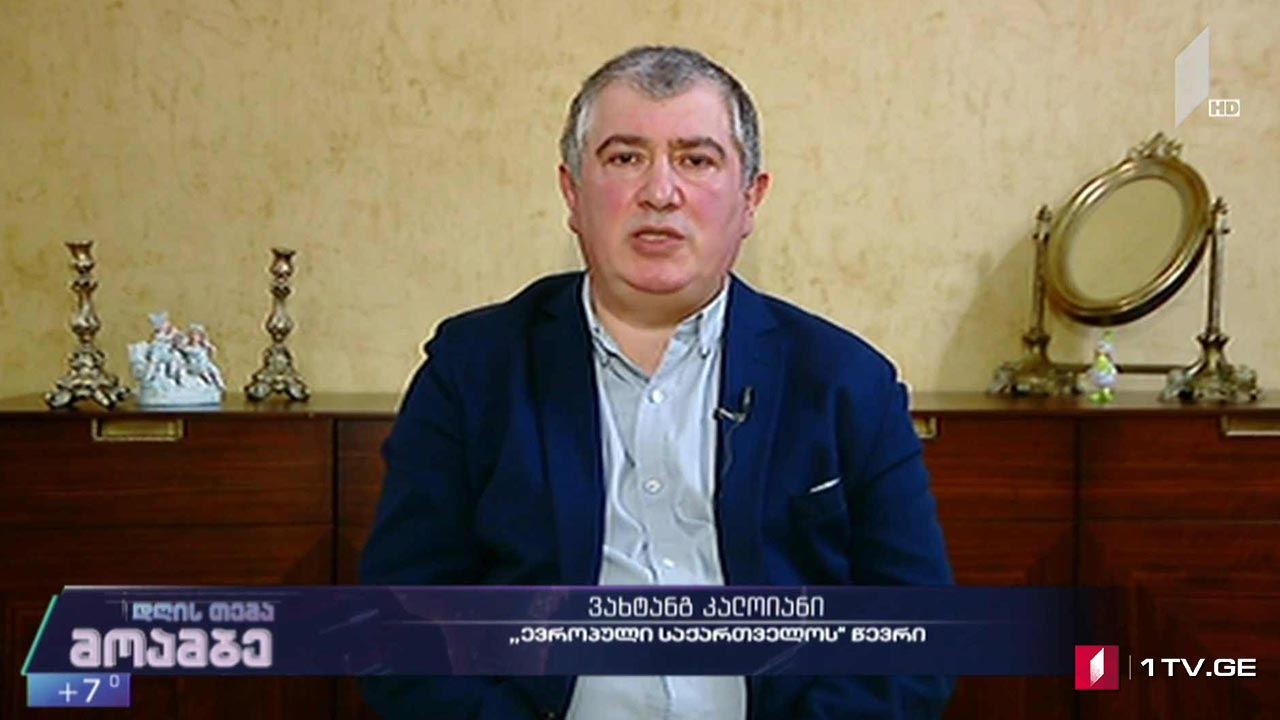 ცვლილებები „ევროპულ საქართველოში“ - ვახტანგ კალოიანი #დღისთემა