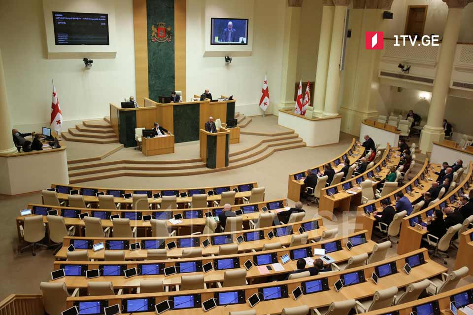 პარლამენტმა ნიკა მელიას სადეპუტატო უფლებამოსილება შეუჩერა    