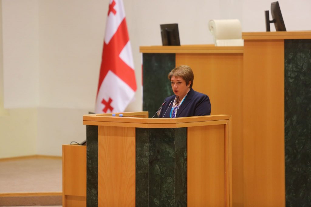 მაია ცქიტიშვილი – ვისურვებ, საკანონმდებლო ორგანოში ვიხილო ოპოზიციის ის ნაწილიც, რომელიც პოლიტიკური პროცესების გამწვავებას ქუჩაში ცდილობს
