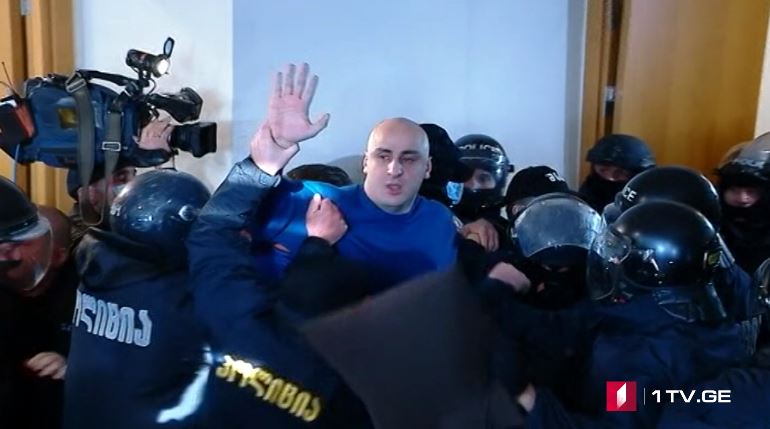 Правоохранители задержали Нику Мелия (видео\фото)