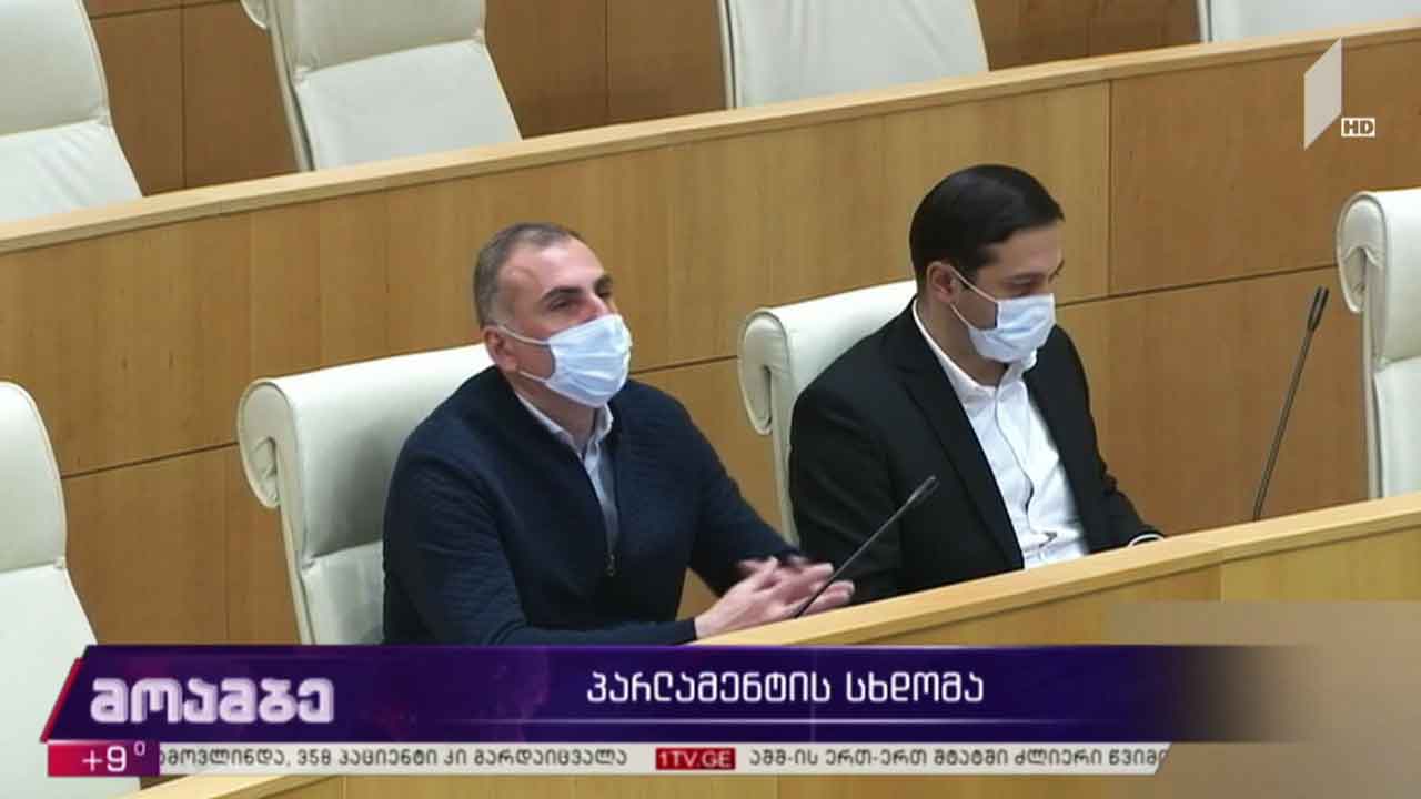 პარლამენტის სხდომა